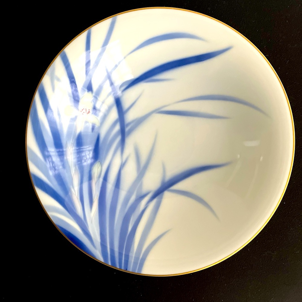 VTG FUKAGAWA ARITA JAPAN Iris Bowl